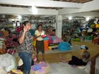 Real people enjoying making Rasta clothes