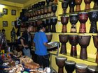 Rastafari!  Abundance of drums